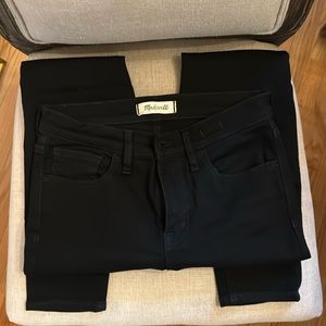 SOLD Madewell black “Roadtripper” jeans